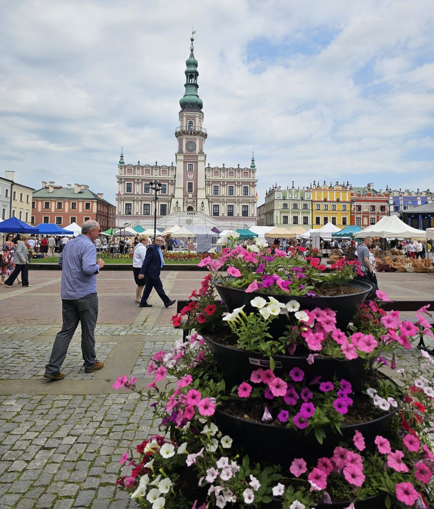 Chris P. on the square